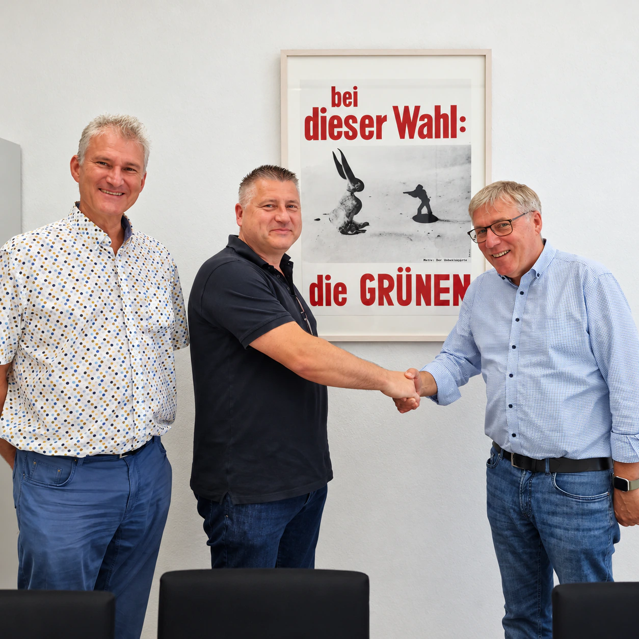 Gespräch des HLTV-Vorstands mit Jürgen Frömmrich (Bündnis 90/Die Grünen) am 6. September 2023